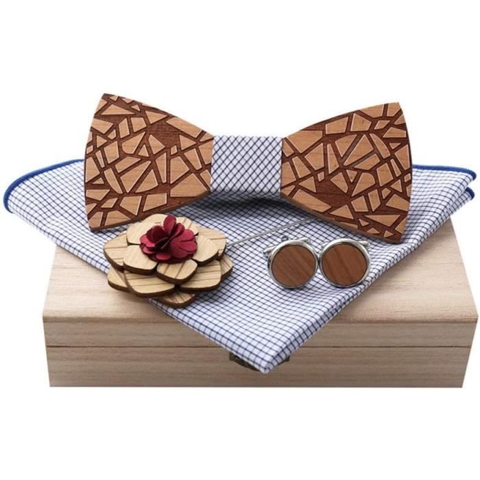 Broni&Bo Nœud Papillon Tricoté Pré-noué Homme - Ajustable, Élégant, Pour Mariage Et Occasions Spéciales