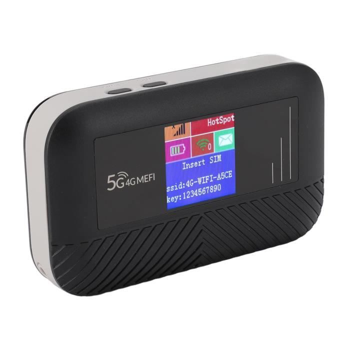Clé Wifi Routeur WiFi Portable Satellite | Point D'Accès Mobile Haut Débit, 500 Mbps Connexion Sans Fil