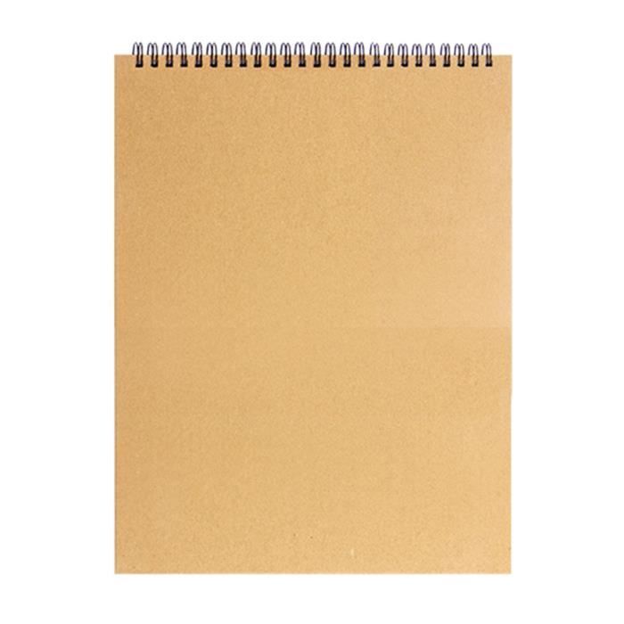 1 Pc Croquis Livre Spirale Kraft Couverture A4 Blanc Papier Dessin Pad Sketchbook Pour Carnet De Croquis Livre De Dessin Achat Vente Carnet De Croquis 1 Pc Croquis Livre Spirale Cdiscount