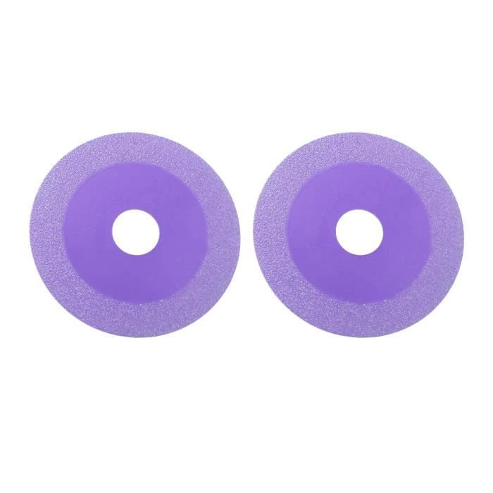 2 Disques Diamant 100mm Pour Couper Verre Et Carrelage - Compatibles Meuleuse D'angle