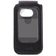 DORO 7988 Case - Coque de protection pour téléphone portable DORO 6040, 6060, 7030 - Simili cuir - Noir-1