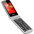 SPC Opal - Téléphone Mobile à clapet avec Grand écran, Grandes Lettres et Touches, Volume Extra Fort, Configuration à Distance-1