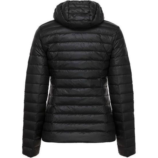 JOTT Doudoune a Capuche Cloe Noir Femme Noir Cdiscount Pret a Porter