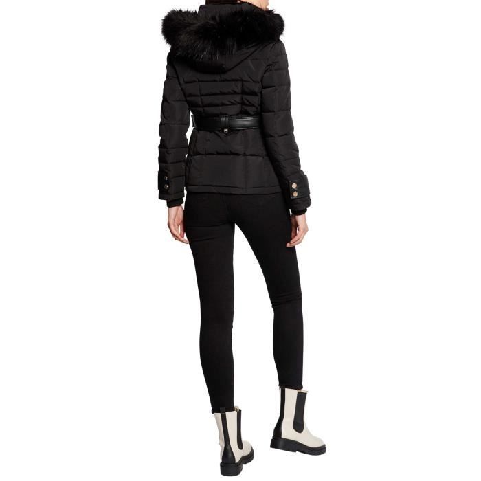 Doudoune matelassee Morgan Femme Ski Noir Noir Cdiscount Sport