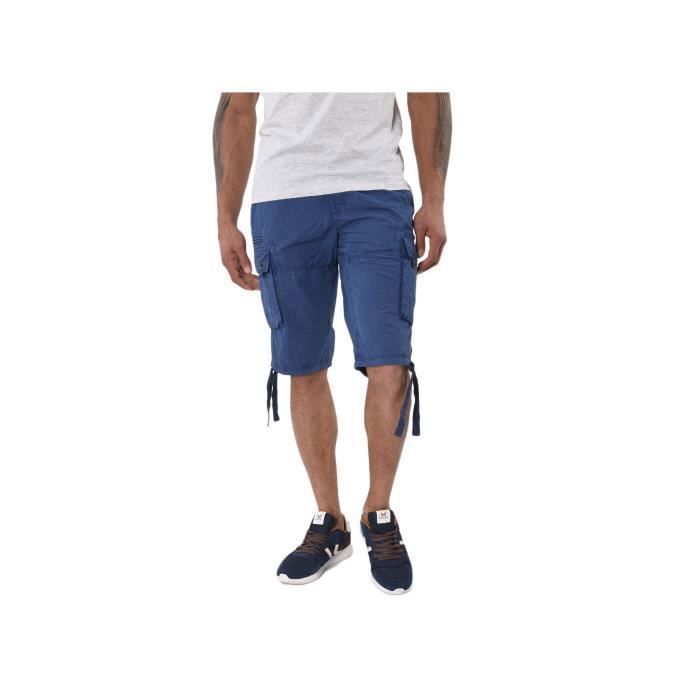 Kaporal Bermuda Homme Dress Bleu Bleu Cdiscount Pr t Porter