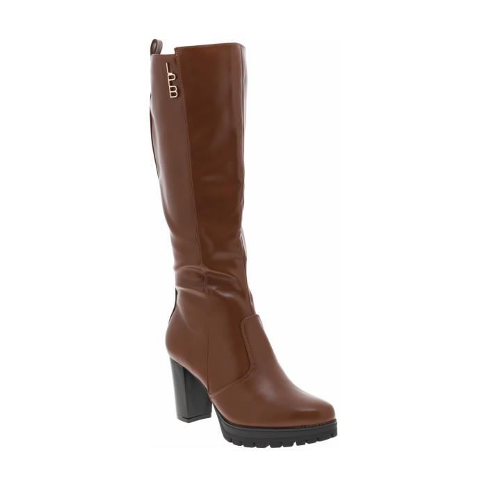 Bottes Femme Les Petites Bombes Talon d croch haut Blanc
