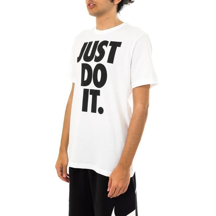 Nike T-shirt homme Nike Tee Nsw Ico Homme Blanc - Cdiscount Prêt-à-Porter