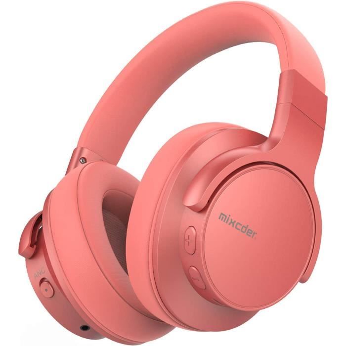 Mixcder E7 Casque Bluetooth R duction Active de Bruit V5.0 Audio