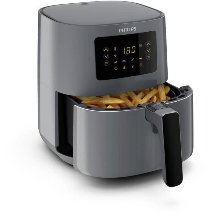 Philips HD9255/60 Friteuse à air chaud 1400 W gris - Cdiscount  Electroménager