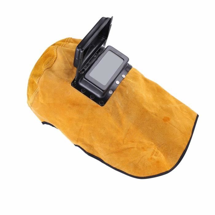 Cagoule De Soudage Respirante - Masque Protection Yeux Et Visage Pour Meulage, Soudure, Atelier