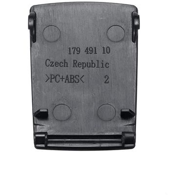 Couvercle ISOFix FanPaYY Pour BMW Série 1/2/3/4 - Noir ABS - Remplacement OEM 52207118674