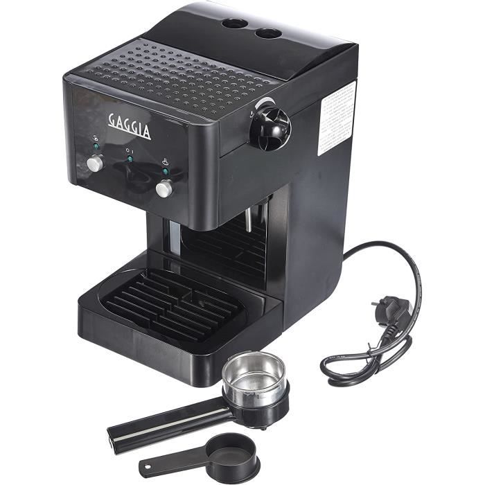 Gaggia RI8423 12 Grangaggia Gg2016 Machine a Expresso Independante Noir162 Cdiscount Electromenager
