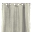 SUEDEN - Rideau en suédine parfait pour habiller vos fenêtres 100% Polyester - 140 x 250 cm - Beige clair-3