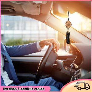 Pendentif Chat Pour Rétroviseur Voiture - Résine, 4.3cm, Décoration Intérieure Mignonne Et Personnalisée
