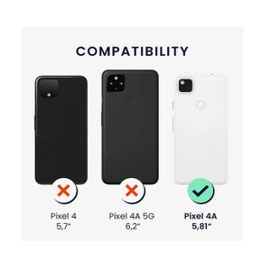 Avizar Étui Pour Google Pixel 8 Porte-carte Support Wallet Slim Noir - Coque Téléphone - | Muséericorde