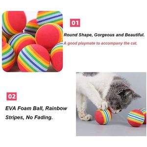 WSLJFUCAI Lot de 8 balles en mousse souple avec queue arc-en-ciel, balles colorées en forme de comète, jouets en vrac pour intérieur et extérieur, pour l'école, la plage, le camping, l'entraînement