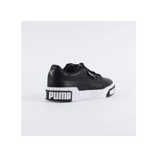 basket puma cali blanche et noir