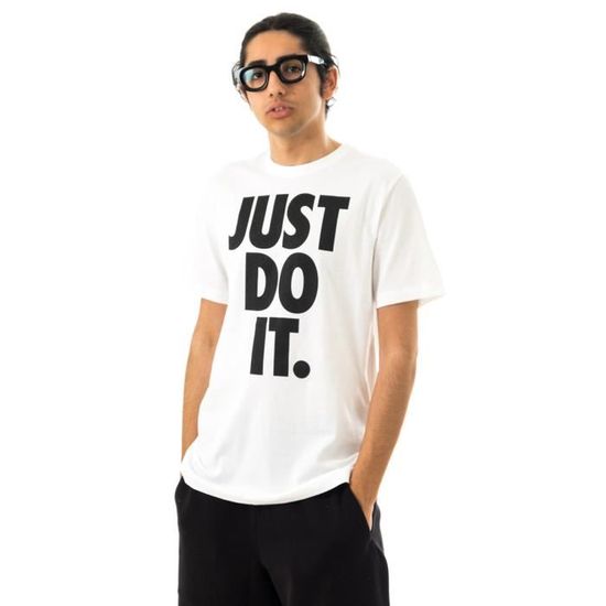 Nike T-shirt homme Nike Tee Nsw Ico Homme Blanc - Cdiscount Prêt-à-Porter