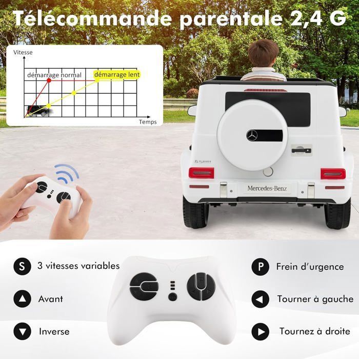 Voitures électriques pour Enfants Mercedes Benz G63 avec Véhicule Voitures électriques pour Enfants Mercedes Benz G63 avec Véhicule