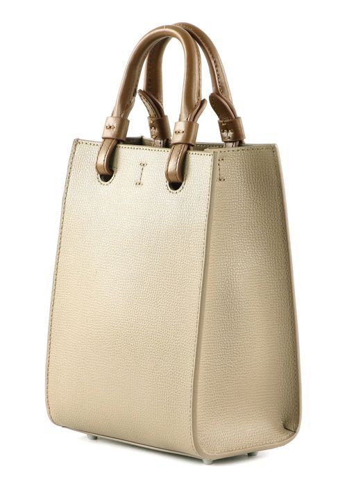 Sac à Main Furla En Cuir Authentique – Style Malette Bleu – Porté Main/épaule – TBEG