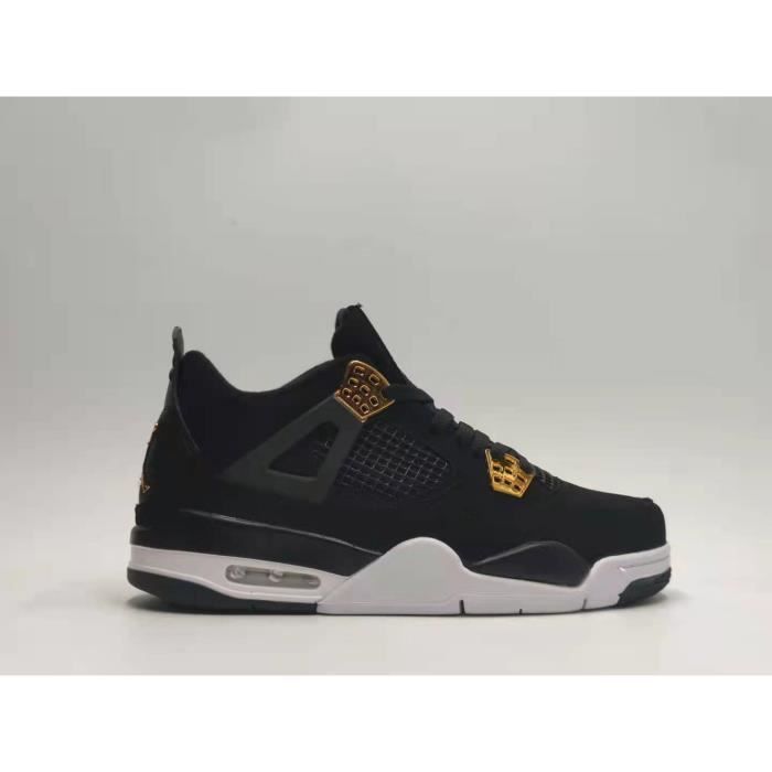 Jordan air 4 chaussures de basket Noir blanc Couleurs multiples