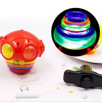 Toupie Lumineuse Musicale Pour Enfants - Rotation De 35 Secondes Avec Lumières - Jouet D'Anniversaire Ou Noël