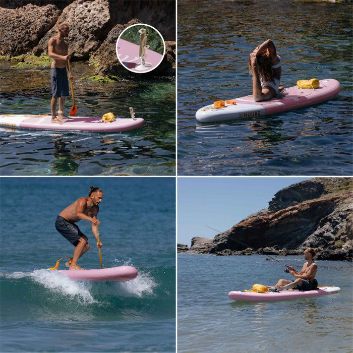 HUIIKE Paddle Gonflable Adulte avec Accessoires Inclus, Pagaie