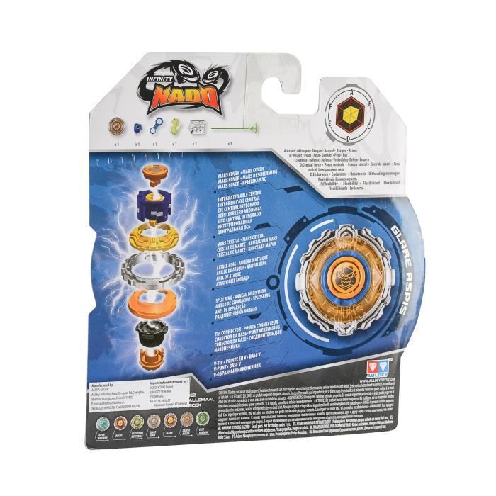 INFINITY NADO Toupie Delver Mecha Serie STANDARD Cdiscount