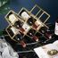 Casiers De Rangement Pour Bouteilles De Vin Porte Bouteilles De Vin D Or En Fer Forge Etagere Vin Rangement Pour Bouteilles De Vin Casier A Bouteilles De Vin Achat Vente Porte Bouteille Porte Bouteilles De Vin D Or Cdiscount