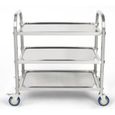Chariot de cuisine Loft Home | Métal | Avec roulettes | Table d'appoint Chariot de cuisine Loft Home | Métal | Avec roulettes | Table d'appoint
