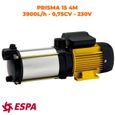 ESPA Pompe centrifuge multi-étage horizontale pour l'approvisionnement en eau PRISMA 15 4M - 3.900L/h - 43m max. - 230V-0