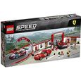 LEGO® Speed Champions 75889 Le stand Ferrari  - Jeu de construction-0