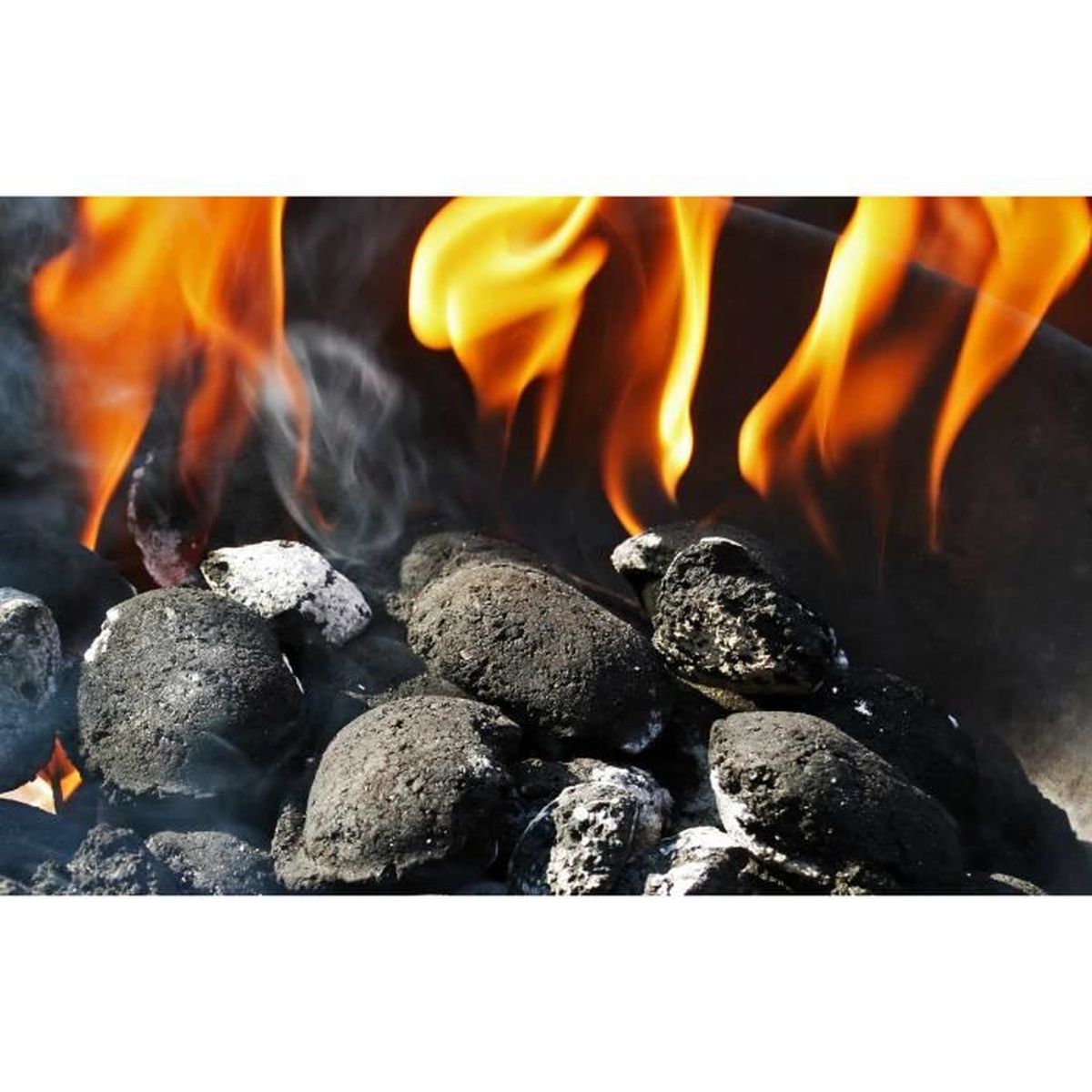 SLABO Briquettes pour grill Barbecue Briquettes de charbon de bois Charbon de bois pour