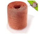 OFFCUP Ruban de Cuivre Contre Les Escargots, 50mm*20m Feuille de Cuivre Anti Limaces et Escargots, Ruban Cuivres Bande adhésif pour Protection Plantes Surélevées et Plantes de Jardin