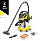 Aspirateur eau et poussière KARCHER WD 5 S V-25/5/22 - Cuve inox 25 L - 1100W (Fonction soufflerie)