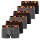 Ktm Boxer Homme Caleçon Homme - Gris (Lot de 6)