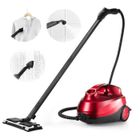 Nettoyeur Vapeur Électrique - RELAX4LIFE- 2000W - Haute Pression 4 Bar -Réservoir 1,5L - Balai Vapeur -Élimine 99% - 19 Accessoires