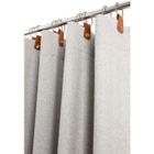 RIDEAUDISCOUNT Rideau Tamisant - Marque - Uni Gris - 140 x 260 cm - Aspect Feutrine Industriel