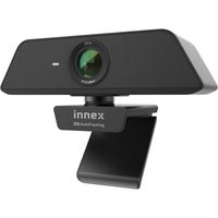 Webcam 4K pour visioconference, Innex C470, avec suivi automatique intelligent, grand angle de 120 degres, microphone integre