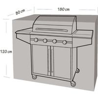 Housse de protection pour barbecue et plancha  180x80x120cm  Werkapro