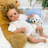 45CM reborn baby doll vente chaude poupée de corps en tissu