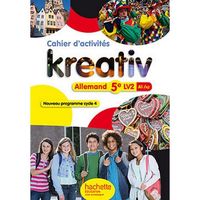 Kreativ allemand cycle 4 / 5e LV2 - Cahier d'activités
