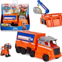 Camion de pompiers Paw Patrol Zuma - SPIN MASTER - Figurine et véhicule - Orange - Mixte - 3 ans et plus
