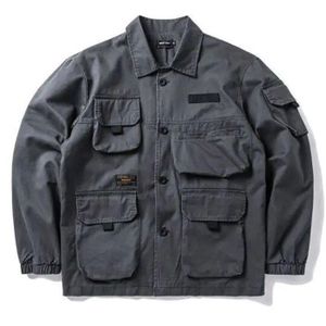 BLOUSON Veste multi-poches pour homme,blouson aviateur,man