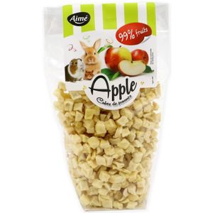 FRIANDISE AIME Friandises snack chips de pomme - Pour lapins et rongeurs - 60 g
