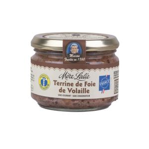 CONSERVE-VIANDE Mère Lalie - Terrine de foie de volaille - Pot 180g