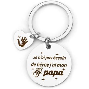 PORTE-CLÉS Cadeau Fete Des Peres, Porte Clé Papa, Cadeau Papa