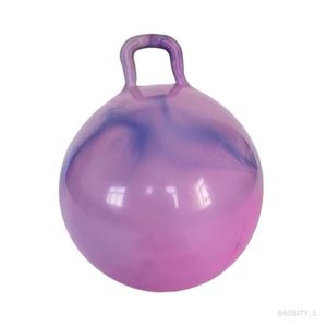 BALLE - BOULE - BALLON Balle sautante gonflable avec poignée, jeux d'inté