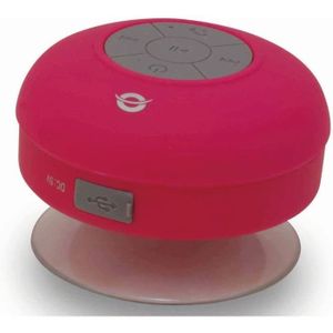 ENCEINTE NOMADE Enceinte Bluetooth Suction Pink[n1738]
