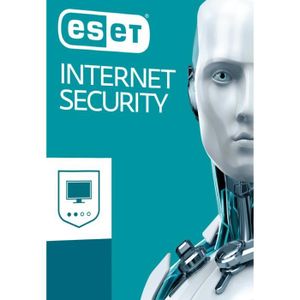 BUREAUTIQUE À TÉLÉCHARGER Eset Internet Security 2021 3 Postes / 1 An / Vers